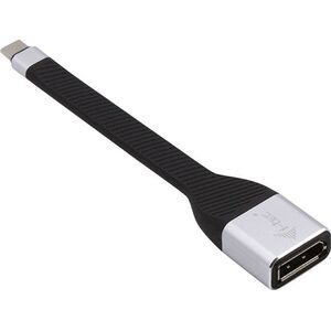 Adapter USB I-TEC USB-C - DisplayPort Srebrny  (C31FLATDP60HZ)