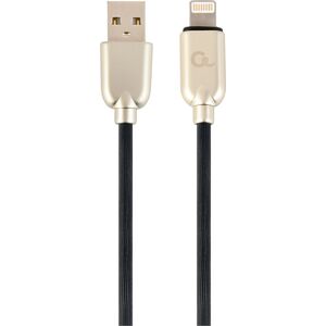 Kabel USB Gembird USB-A - Lightning 2 m Czarny (CC-USB2R-AMLM-2M)