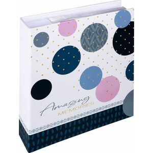 Walther Album Amazing Memories blue 10x15 200 Photos Memo ME487L