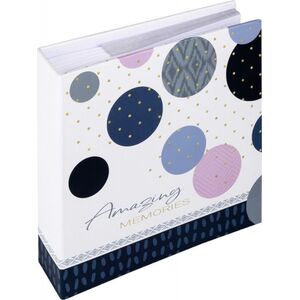 Walther Album Amazing Memories blue 10x15 200 Photos Memo ME486L