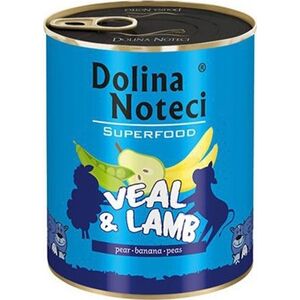 Dolina Noteci Dolina Noteci Premium Superfood Pies Cielęcina i jagnięcina puszka 400g