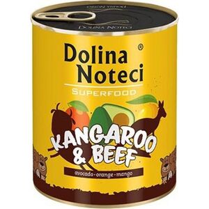 Dolina Noteci Dolina Noteci Premium Superfood Pies Kangur i wołowina puszka 400g
