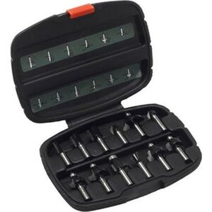 Bosch Bosch HM-Frezy zestaw (8mm) 12 sztuk