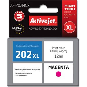 Tusz Activejet Tusz AE-202MNX Magenta Supreme (202XL H34010)