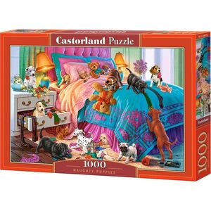 Castorland Puzzle 1000 Naughty Puppies CASTOR