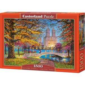 Castorland Puzzle 1500 Autumn Stroll Centtral Park CASTOR