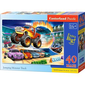 Castorland Puzzle 40 maxi - Jumping Monster Truck CASTOR