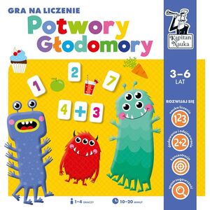 Edgard Kapitan Nauka. Potwory głodomory. Gra na liczenie