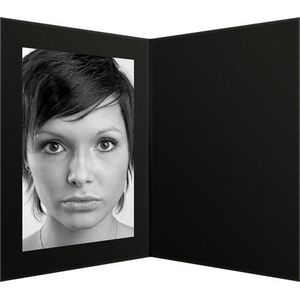 Daiber Portrait folders w. passepartout 13x18 black