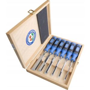Kirschen Kirschen Firmer Chisel Set 1108 HK in wooden box 1108000