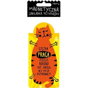 HENRY Zakładka magnetyczna - Kot praca