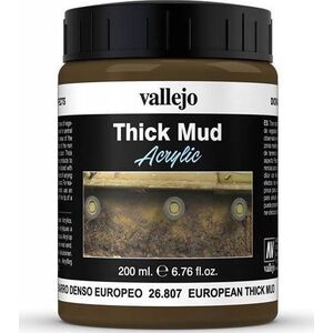 Vallejo Masa Thick Mud Textures 200ml Błoto europejskie