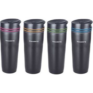 Klausberg Kubek termiczny KB-7149 czarny 380ml