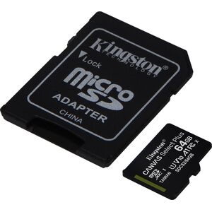 Karta Kingston Canvas Select Plus MicroSDXC 64 GB + 64 GB Class 10 UHS-I/U1 A1  (SDCS2/64GB-2P1A                )