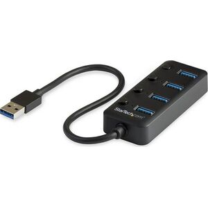HUB USB StarTech 4x USB-A 3.2 Gen1 (HB30A4AIB)