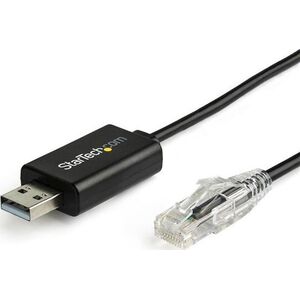 Kabel USB StarTech USB-A - RJ-45 1.8 m Czarny (ICUSBROLLOVR)