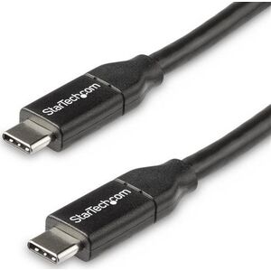 Kabel USB StarTech USB-C - USB-C 0.5 m Czarny (USB2C5C50CM)