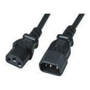Kabel zasilający Mcab Mcab 2.0M POWER CORD C13-C14 - BK/EXTENSION F/M 3 X 0.75MM2