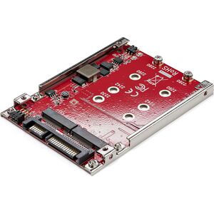 Kieszeń StarTech 2.5" SATA - 2x M.2 SATA RAID (S322M225R)