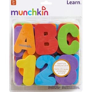 Munchkin PUZZLE KĄPIELOWE LITERKI I CYFERKI