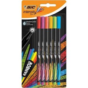 Bic Cienkopisy Intensity fine mix rainbow 6 kolorów