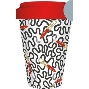 Museums & Galleries Kubek bambusowy Lipstick Wiggle (354766) - 5015278369136