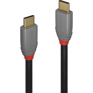 Kabel USB Lindy USB-C - 1 m Szary (36901)