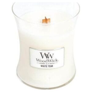 WoodWick świeca zapachowa White Teak 275g (92039E)
