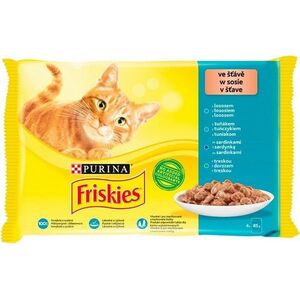 Nestle FRISKIES KOT sasz.4x85g RYBA sos