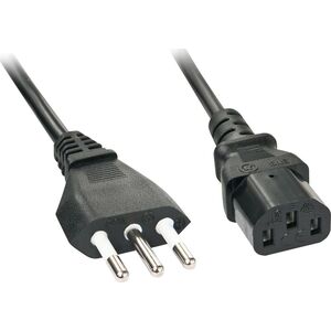 Kabel zasilający Lindy Lindy IEC-Netzkabel Italien IEC320 C1 5m