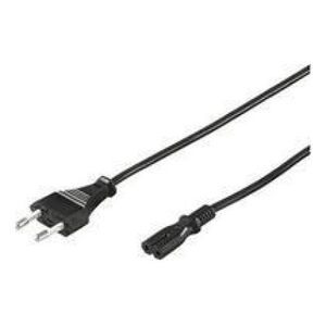 Kabel zasilający MicroConnect Power Cord Notebook 0.5m Black