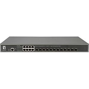 Switch LevelOne LevelOne Switch 8x GE GTL-2091 12xGSFP 19"