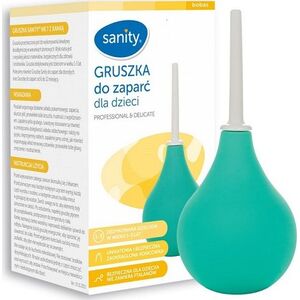 Sanity Gruszka do zaparć  z kanką nr 7 1 szt.