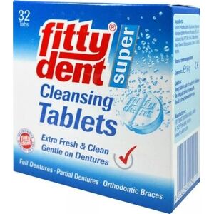 Fittydent Fittydent, Tabletki silnie czyszczące protezy, Dentaid, 32 sztuki