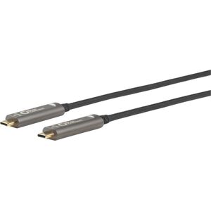 Kabel USB MicroConnect USB-C - USB-C 20 m Czarny (USB3.1CC20OP)