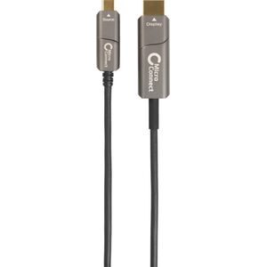 Kabel USB MicroConnect USB-C - HDMI 20 m Czarny (USB3.1CHDMI20OP)