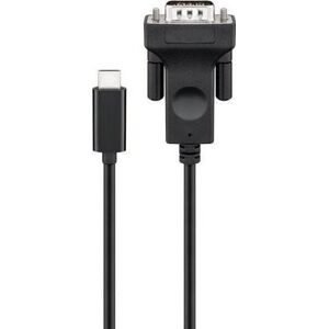 Kabel USB MicroConnect USB-C - D-Sub (VGA) 1.8 m Czarny (USB3.1CVGA1.8)