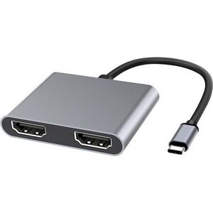 Stacja/replikator MicroConnect USB-C (USB3.1CHDMIX2)