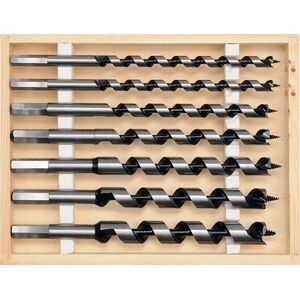 Wiertło Pro-Line do drewna spiralne sześciokątne 6 10 12 14 16 8mm zestaw (26847)