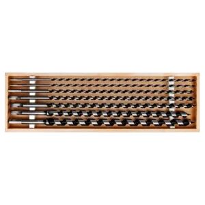 Wiertło Pro-Line do drewna spiralne walcowe 6 10 12 14 16 8 18mm zestaw (26947)