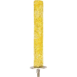 Panama Pet Panama Pet grzęda cementowa, walec, żółty 2,2x15 cm