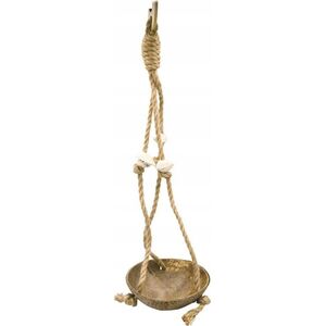 Panama Pet Panama Pet huśtawka dla ptaków z łupiny kokosa z muszlami 35 cm