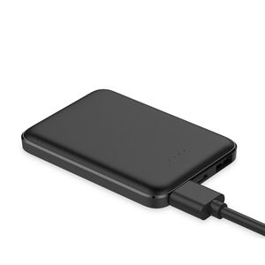 Powerbank Platinet PLATINET POWER BANK 5000mAh POLYMER PORTABLE BLACK + microUSB cable [44815]