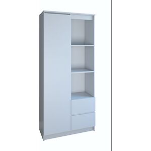 Topeshop Regał biurowy drzwi rs-80 BILY biel