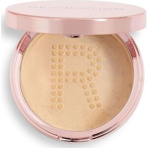 Makeup Revolution Conceal & Fix Setting Powder Puder sypki Medium Yellow 13g