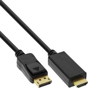 Kabel InLine DisplayPort - HDMI 3m czarny (17183I)