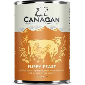 Canagan Puppy Feast Kurczak z wołowiną i warzywami 1x400g