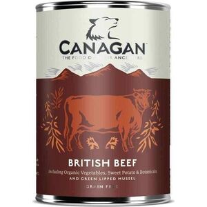 Canagan CANAGAN PIES pusz.400g BRITISH BEEF WOŁOWINA /6