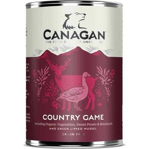 Canagan CANAGAN PIES pusz.400g COUNTRY GAME DZICZYZNA /6