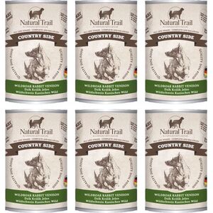 Natural Trail NATURAL TRAIL PIES pusz.400g COUNTRY WILDBOAR, RABBIT, VENISON /6